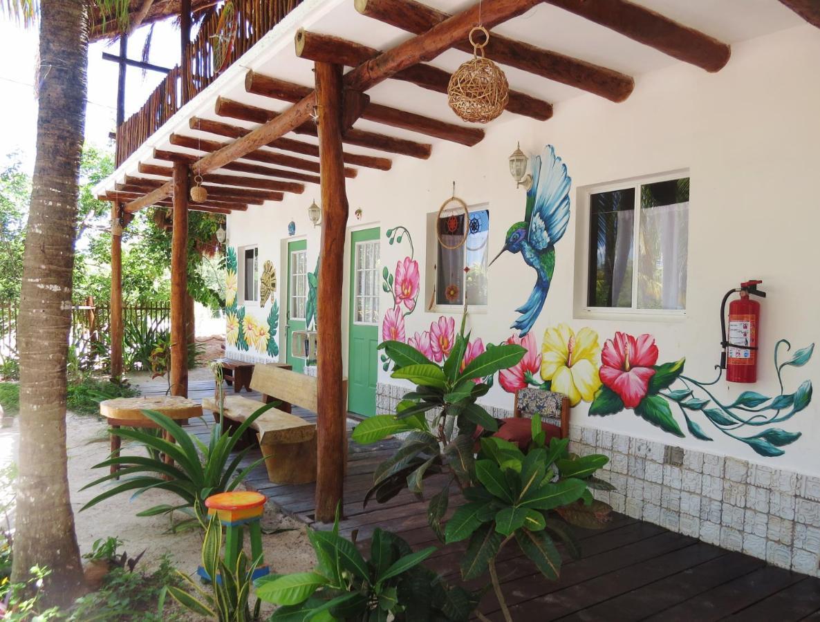 Art Maya Rooms Isla Holbox Bagian luar foto