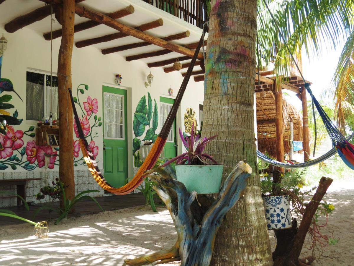 Art Maya Rooms Isla Holbox Bagian luar foto